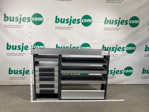 Bott Vario aluminium gebruikte bedrijfswagen inrichting (nr 2319) - Afbeelding 2