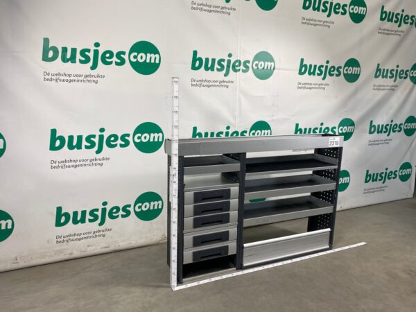 Bott Vario aluminium gebruikte bedrijfswagen inrichting (nr 2319) - Afbeelding 3