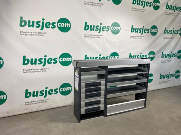 Bott Vario aluminium gebruikte bedrijfswagen inrichting (nr 2319) - Afbeelding 4