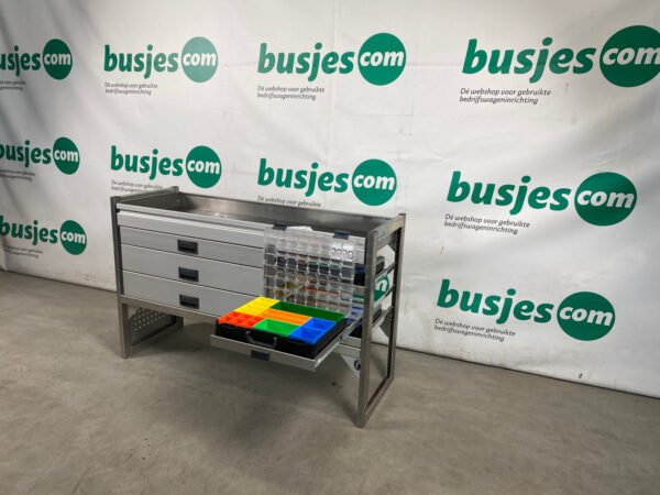 Aluca aluminium bedrijfswageninrichting gebruikt (nr 2320) - Afbeelding 10