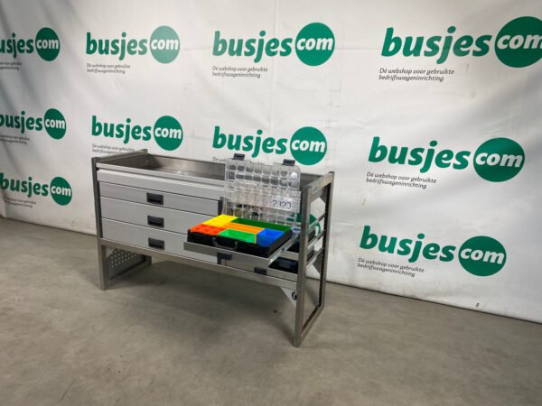 Aluca aluminium bedrijfswageninrichting gebruikt (nr 2320) - Afbeelding 11