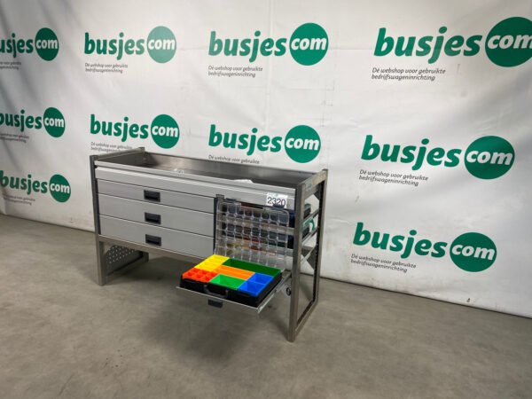 Aluca aluminium bedrijfswageninrichting gebruikt (nr 2320) - Afbeelding 9