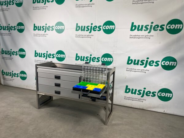 Aluca aluminium bedrijfswageninrichting gebruikt (nr 2321) - Afbeelding 11