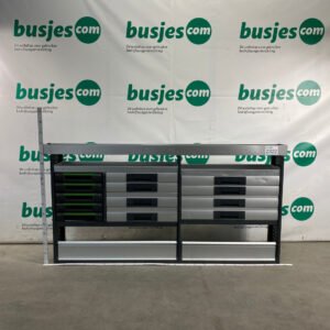 Bott Vario aluminium gebruikte bedrijfswagen inrichting (nr 2322)