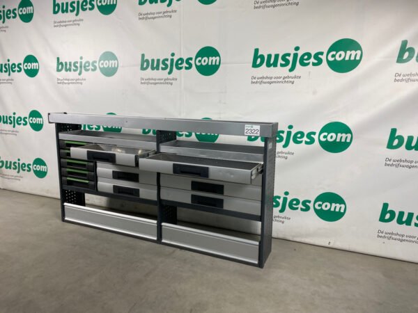 Bott Vario aluminium gebruikte bedrijfswagen inrichting (nr 2322) - Afbeelding 10