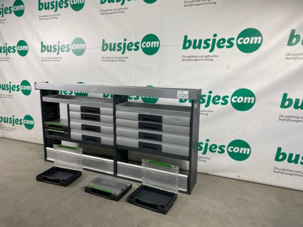Bott Vario aluminium gebruikte bedrijfswagen inrichting (nr 2322) - Afbeelding 11