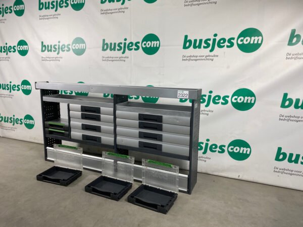 Bott Vario aluminium gebruikte bedrijfswagen inrichting (nr 2322) - Afbeelding 12