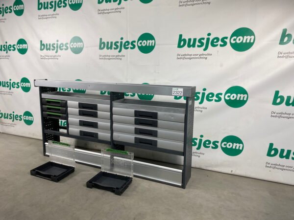 Bott Vario aluminium gebruikte bedrijfswagen inrichting (nr 2322) - Afbeelding 13
