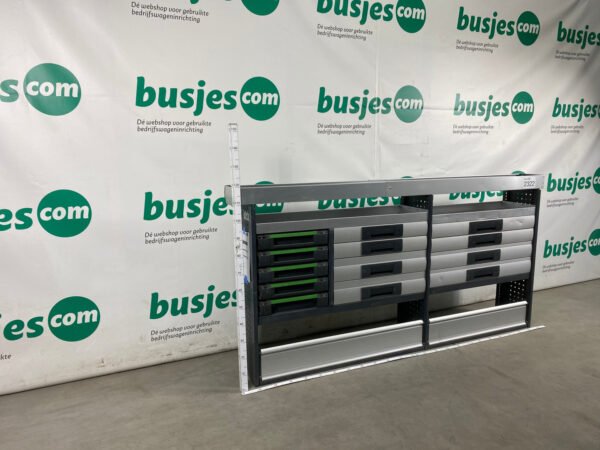 Bott Vario aluminium gebruikte bedrijfswagen inrichting (nr 2322) - Afbeelding 3