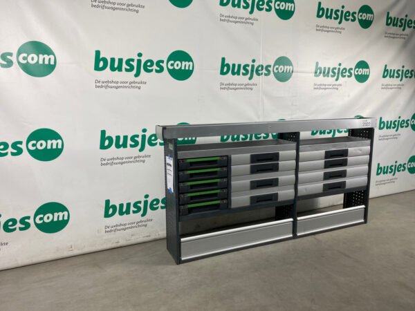Bott Vario aluminium gebruikte bedrijfswagen inrichting (nr 2322) - Afbeelding 4