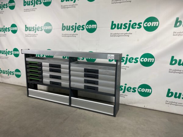 Bott Vario aluminium gebruikte bedrijfswagen inrichting (nr 2322) - Afbeelding 5