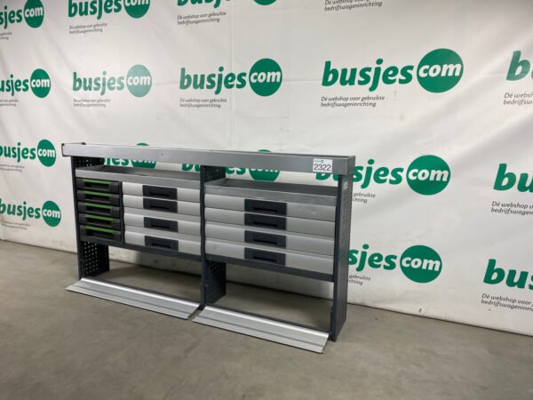 Bott Vario aluminium gebruikte bedrijfswagen inrichting (nr 2322) - Afbeelding 6