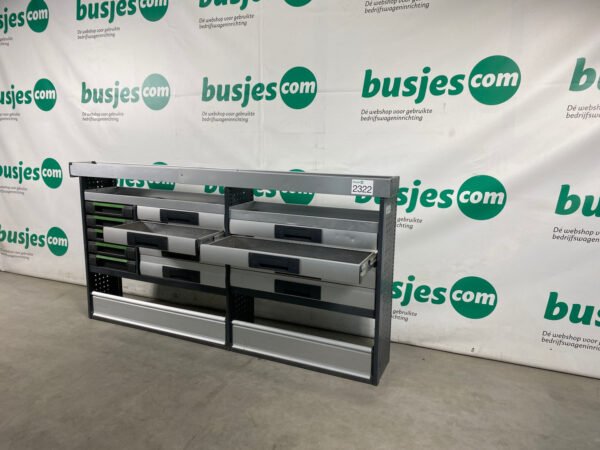 Bott Vario aluminium gebruikte bedrijfswagen inrichting (nr 2322) - Afbeelding 9