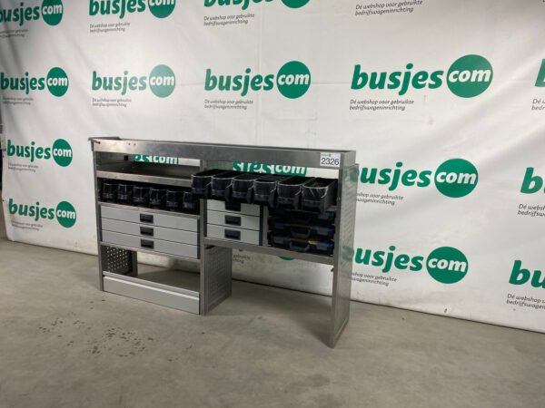 Aluca aluminium bedrijfswageninrichting gebruikt (nr 2326) - Afbeelding 14