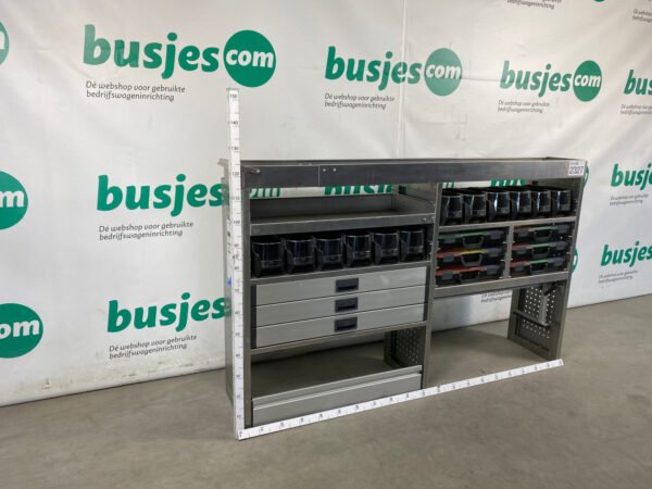 Aluca aluminium bedrijfswageninrichting gebruikt (nr 2327) - Afbeelding 3