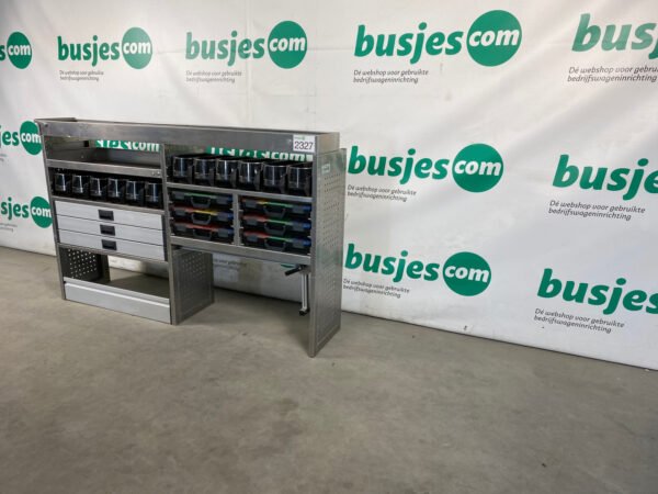 Aluca aluminium bedrijfswageninrichting gebruikt (nr 2327) - Afbeelding 5