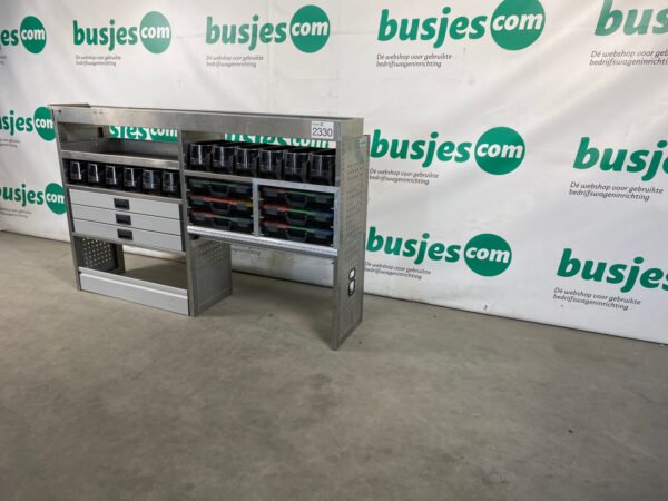 Aluca aluminium bedrijfswageninrichting gebruikt (nr 2330) - Afbeelding 5