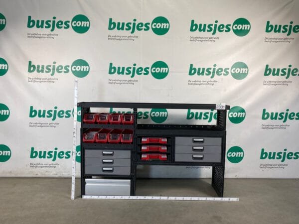 Modul gebruikte bedrijfswagen inrichting (nr 2331) - Afbeelding 2