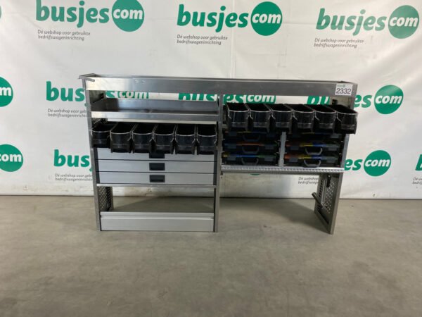 Aluca aluminium bedrijfswageninrichting gebruikt (nr 2332) - Afbeelding 10