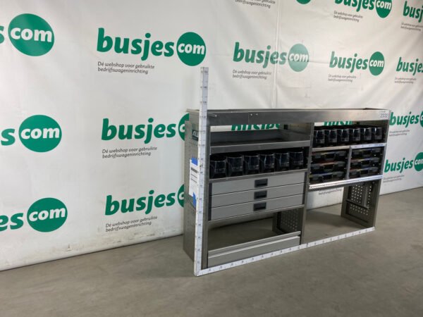 Aluca aluminium bedrijfswageninrichting gebruikt (nr 2332) - Afbeelding 3