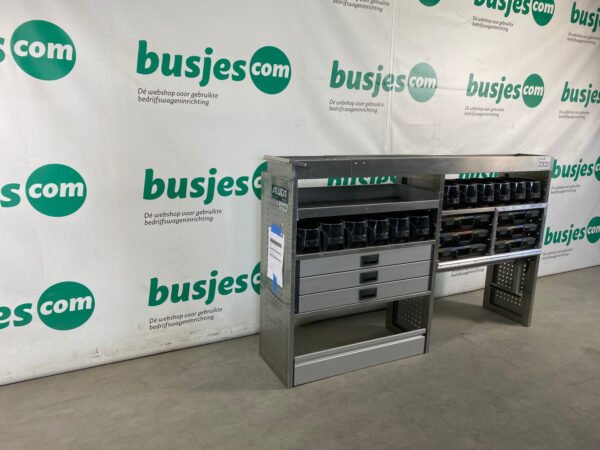 Aluca aluminium bedrijfswageninrichting gebruikt (nr 2332) - Afbeelding 4