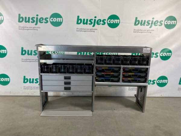 Aluca aluminium bedrijfswageninrichting gebruikt (nr 2332) - Afbeelding 6
