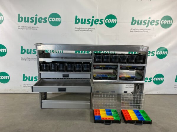 Aluca aluminium bedrijfswageninrichting gebruikt (nr 2332) - Afbeelding 8