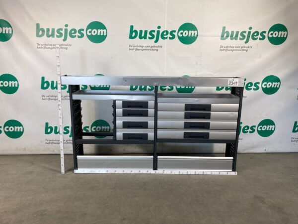 Bott Vario aluminium gebruikte bedrijfswagen inrichting (nr 2341) - Afbeelding 2