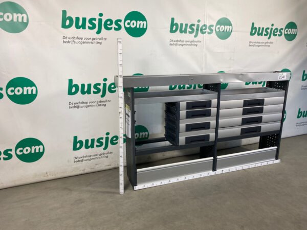 Bott Vario aluminium gebruikte bedrijfswagen inrichting (nr 2341) - Afbeelding 3