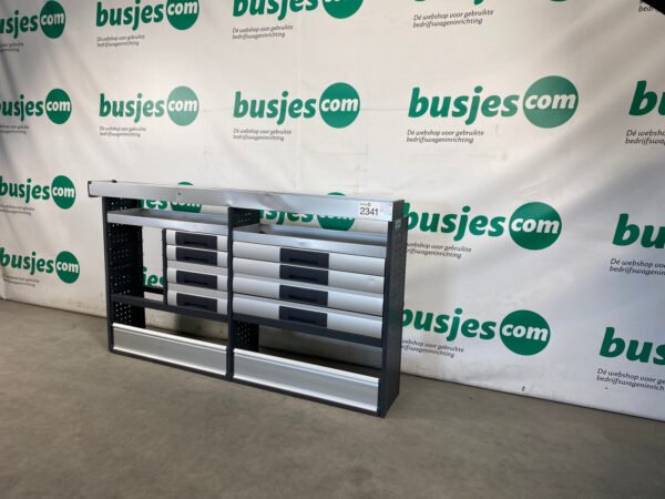 Bott Vario aluminium gebruikte bedrijfswagen inrichting (nr 2341) - Afbeelding 5