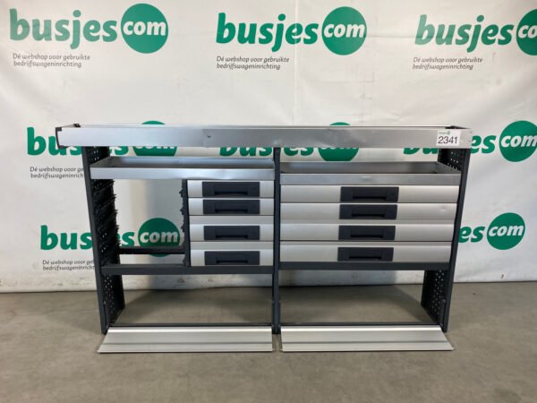 Bott Vario aluminium gebruikte bedrijfswagen inrichting (nr 2341) - Afbeelding 6