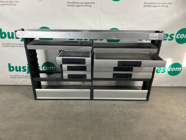 Bott Vario aluminium gebruikte bedrijfswagen inrichting (nr 2342) - Afbeelding 10
