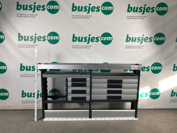 Bott Vario aluminium gebruikte bedrijfswagen inrichting (nr 2342) - Afbeelding 2