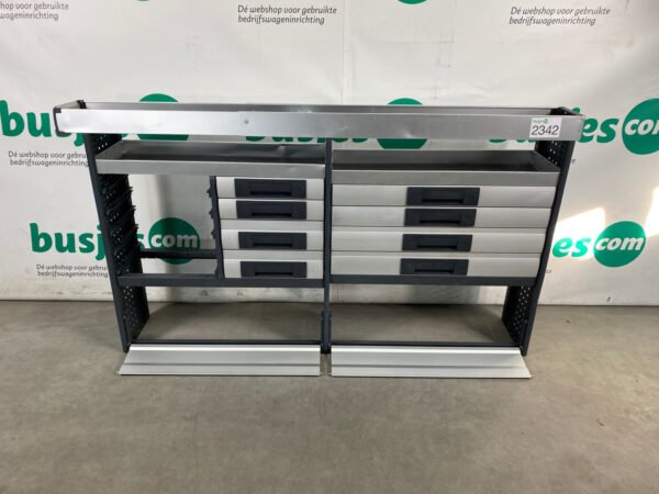 Bott Vario aluminium gebruikte bedrijfswagen inrichting (nr 2342) - Afbeelding 6