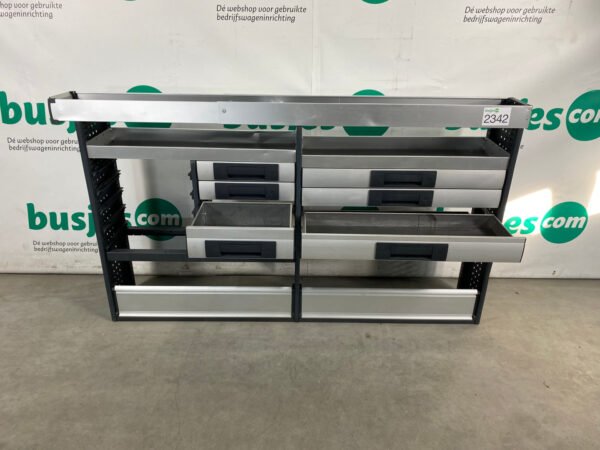 Bott Vario aluminium gebruikte bedrijfswagen inrichting (nr 2342) - Afbeelding 8