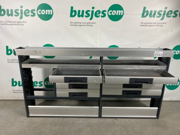 Bott Vario aluminium gebruikte bedrijfswagen inrichting (nr 2343) - Afbeelding 10