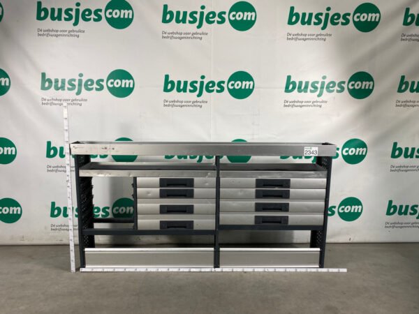 Bott Vario aluminium gebruikte bedrijfswagen inrichting (nr 2343) - Afbeelding 2