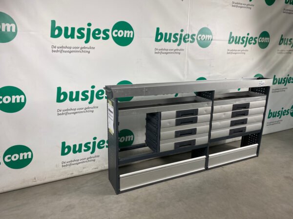 Bott Vario aluminium gebruikte bedrijfswagen inrichting (nr 2343) - Afbeelding 4