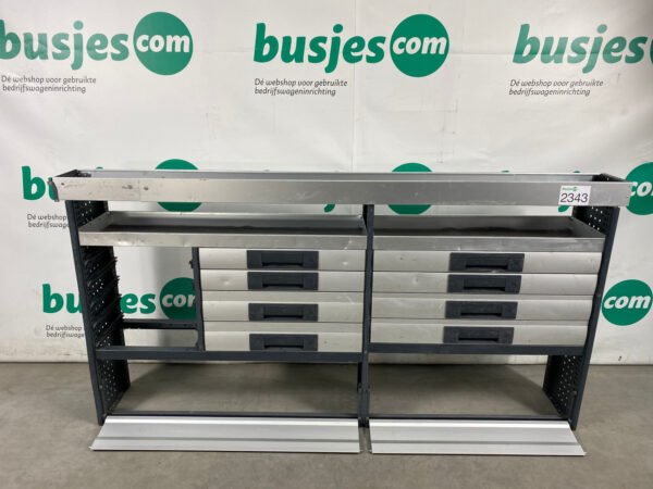 Bott Vario aluminium gebruikte bedrijfswagen inrichting (nr 2343) - Afbeelding 6