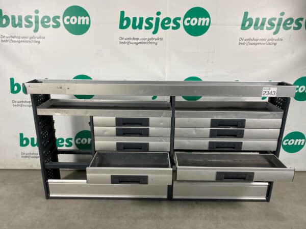 Bott Vario aluminium gebruikte bedrijfswagen inrichting (nr 2343) - Afbeelding 7