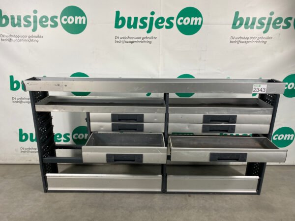 Bott Vario aluminium gebruikte bedrijfswagen inrichting (nr 2343) - Afbeelding 8