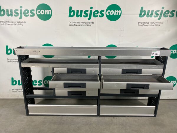 Bott Vario aluminium gebruikte bedrijfswagen inrichting (nr 2343) - Afbeelding 9