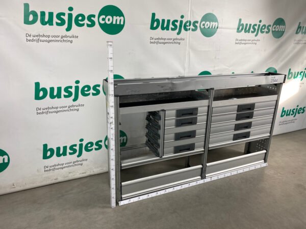 Bott Vario aluminium gebruikte bedrijfswagen inrichting (nr 2344) - Afbeelding 2