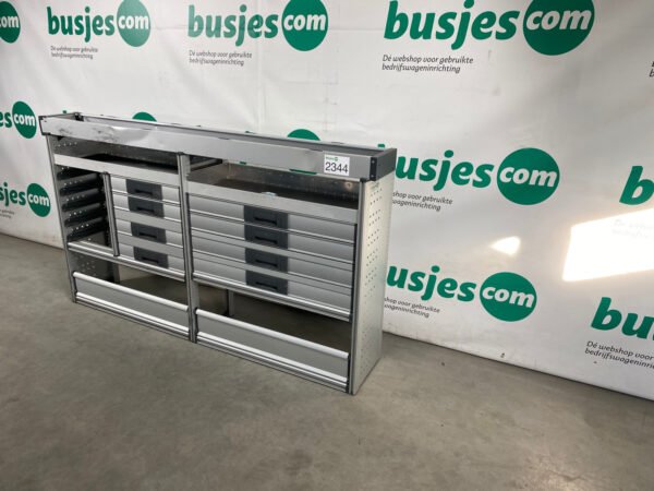 Bott Vario aluminium gebruikte bedrijfswagen inrichting (nr 2344) - Afbeelding 3