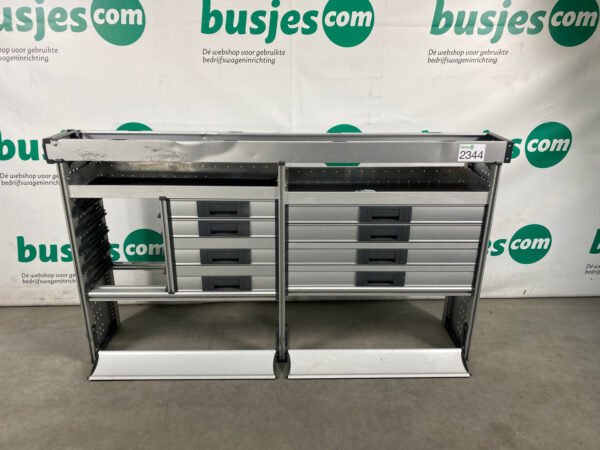 Bott Vario aluminium gebruikte bedrijfswagen inrichting (nr 2344) - Afbeelding 4