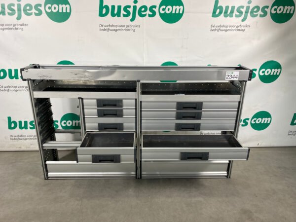 Bott Vario aluminium gebruikte bedrijfswagen inrichting (nr 2344) - Afbeelding 5
