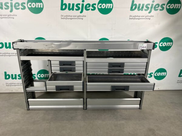 Bott Vario aluminium gebruikte bedrijfswagen inrichting (nr 2344) - Afbeelding 6