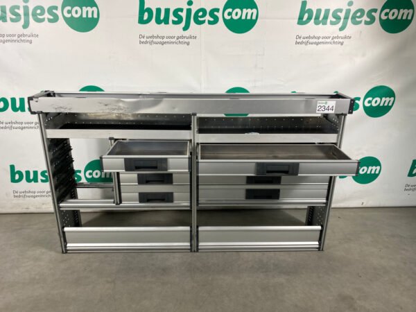 Bott Vario aluminium gebruikte bedrijfswagen inrichting (nr 2344) - Afbeelding 8
