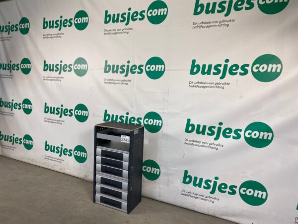 Bott Vario aluminium gebruikte bedrijfswagen inrichting (nr 2345) - Afbeelding 4