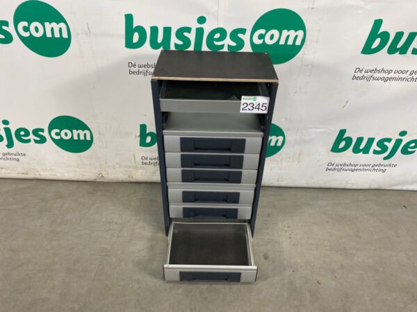 Bott Vario aluminium gebruikte bedrijfswagen inrichting (nr 2345) - Afbeelding 5